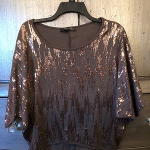 Sparkly, sequined shirt